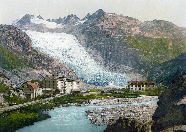 Švýcarské letovisko Meiringen